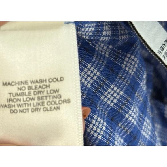 EXOFFICIO Buzz Off Insect Shield Shirt Men Large Plaid Vented Fishing Camping - Picture 9 of 16